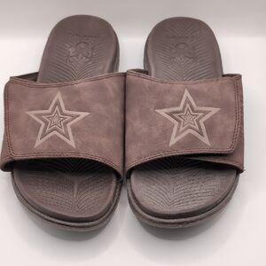 KuaiLu Unisex Slide Sandals Orthotic Arch Support Men's Size 9. Women's Size 11